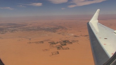 Anflug auf Kufra