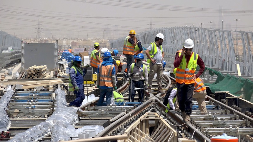 metro construction site